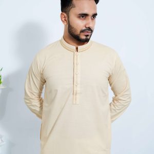 Alternative view of Eid Collection - Premium Panjabi Cream